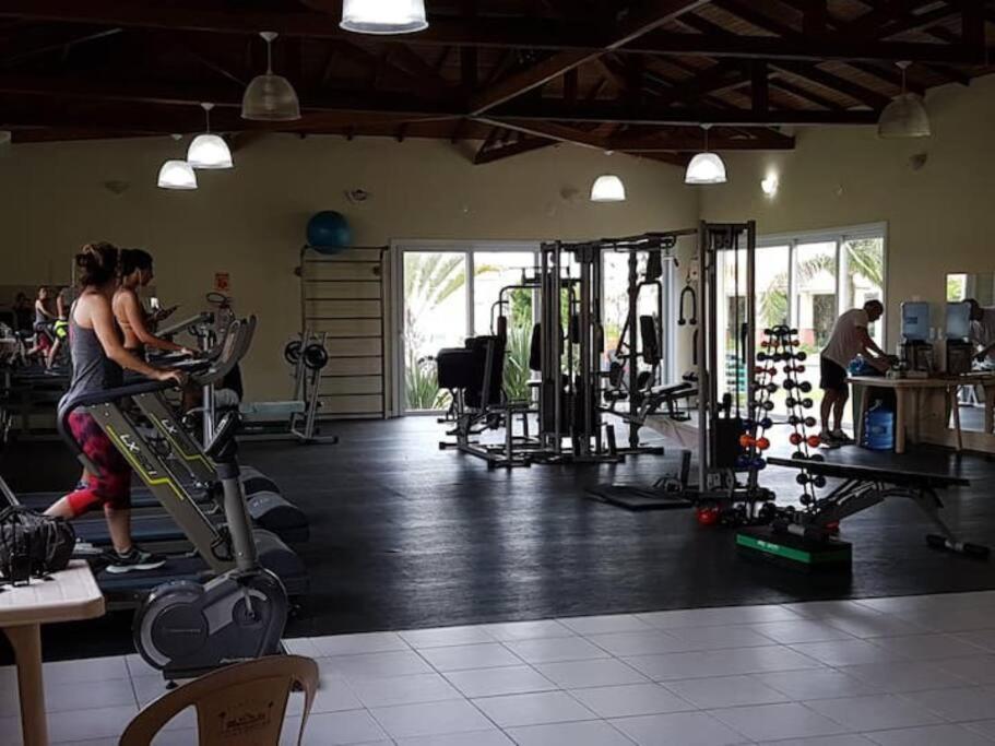 Acolhedora Casa De Praia Em Condominio Fechado A Beira Mar แชงกรี-ลา ภายนอก รูปภาพ